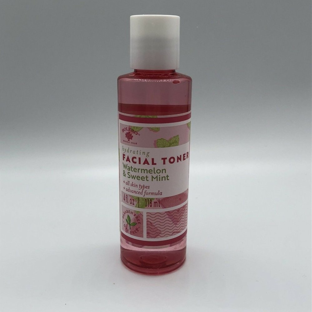 Bolero Beverly Hills Watermelon + Sweet Mint Facial Toner, 4 0z